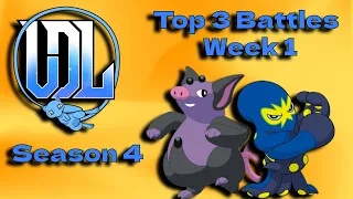 Top 3 Battles VDL Season 4 Week 1