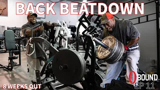 BACK BEATDOWN!!! 8 WEEKS OUT