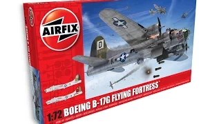 Airfix : Boeing B-17G Flying Fortress : 1/72 Scale Model : In Box Review