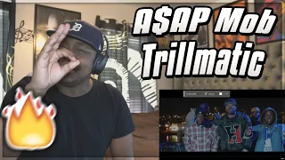 METHOD MAN LOST HIS MIND!!! A$AP Mob - Trillmatic ft. A$AP Nast, Method Man REACTION