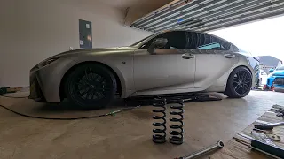 Working on a V8 Lexus! 2023 Lexus IS500 F Sport
