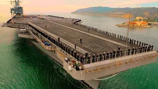 TOP 5 LARGEST AIRCRAFT CARRIERS in the World. TOP 5 LARGEST WARSHIPS.