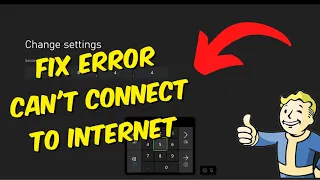 How To Fix Xbox ONE / Series X/S "Can't Connect To The Internet"