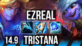 EZREAL vs TRISTANA (MID) | Quadra, Legendary, 11/3/6 | EUW Master | 14.9