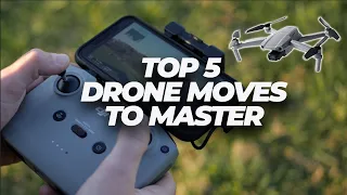 5 Drone Movements for Cinematic Footage- Any DRONE - Mavic Air 2 in 4K