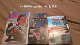 VHS/DVD Update | 3/18/2024