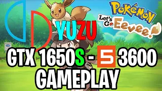 Pokemon Let’s Go, Eevee! (YUZU) | GTX 1650S 4GB - Ryzen 5 3600 |