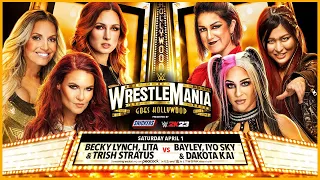 WWE Wrestlemania 39 - Trish Stratus, Lita & Becky Lynch vs. Damage CTRL (Six-Woman Tag Team Match)