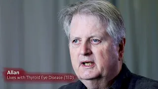Real TED Stories: Allan on The Common Symptoms of Thyroid Eye Disease (TED)