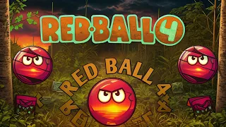 RED BALL 4 - "WALK-THROUGH DUEL" with BLACK & ORANGE BALL Complete Gameplay