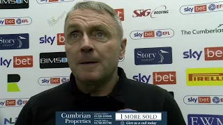 Paul Simpson on Harry Lewis, injuries and Oxford United