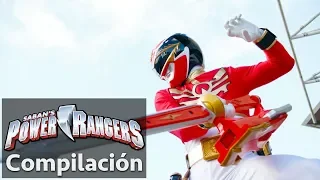 Power Rangers en Español | La historia del Megaforce Ranger Rojo