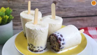 Homemade ICE BUKO with Red Munggo | Creamy Ice Buko Recipe | Mortar and Pastry