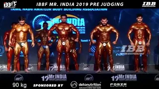 Mr India 90 kg 2019 PREJUDGING