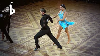 Pavel Zvychaynyy & Polina Teleshova - Cha-Cha-Cha Latin Dance | The Open Blackpool 2023