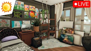 INTERIOR DECORATING AN ITALIAN COTTAGE WITH CC PART 2!🎨 (Streamed 8/11/23)