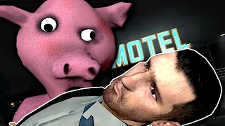 SCARY PIG GHOST IS AFTER US! - Garry's Mod Multiplayer Gameplay