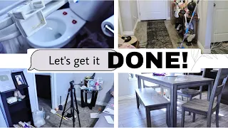 Speed Clean Motivation For Messy House: Half House Clean With Me 2024 | Deep Cleaning 🧹
