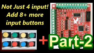 Add 8 more Inputs for Mach3 Red (RnRMotion) - Wiring and Config