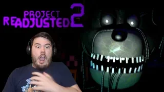 NEW ANIMATRONICS WITH SCARY JUMPSCARES!! | FNAF Project Readjusted 2 (Nights 1 - 2)