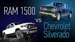 Одноцилиндровый пикап и грузовик-iPad для рабочего класса: новый Chevrolet Silverado VS RAM 1500