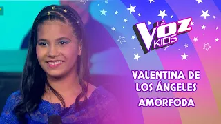 Valentina de los Ángeles | Amorfoda | Conciertos en vivo | Temporada 2022 | La Voz Kids