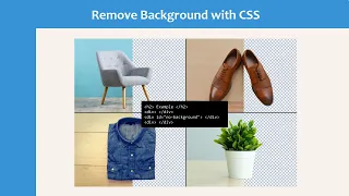 Remove Background With HTML and CSS