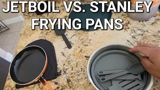 Jetboil Summit Frying Pan Vs. Stanley Adventure Stainless Frying Pan...I choose one as my main pan.