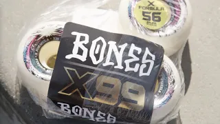 BONES WHEELS - X-FORMULA - EDI DAMESTOY