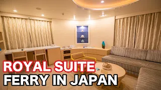 Japan's Longest Ferry Trip in The Highest Grade Cabin Royal Suite