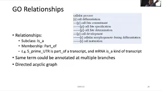 STAT115 Chapter 5.5 Gene Ontology