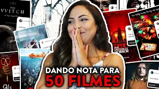 50 FILMES DE TERROR (Dando nota para os filmes)