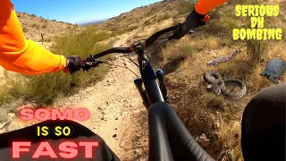South Mountain DH trails on the YT Jeffsy. National, Mormon, and Javelina.