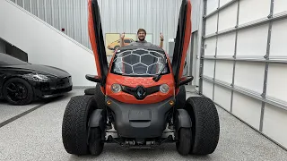 Twizy Gets Snow Tires