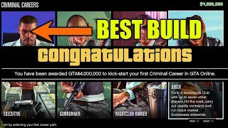 GTA Online Executive Criminal Career Best Build (New Career Builder)