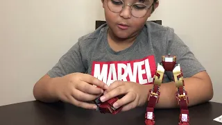 Lego review  Iron man figure 76206