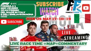 LIVE  FORMULA 1 (IMOLA)  MAIN RACE EMILIA-ROMAGNA 2024 GRAND PRIX LIVE RACE TIMING + COMMENTARY +MAP