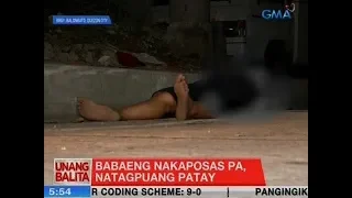 UB: Babeng nakaposas pa, natagpuang patay sa QC