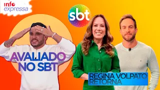 Regina Volpato no SBT + Lucas Guimarães faz teste e Portiolli estreia programa novo