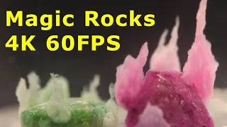 Magic Rocks / Chemical Garden 4K 60FPS Timelapse