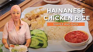 Quick and Delicious Hainanese Chicken Rice Recipe 😊🍗