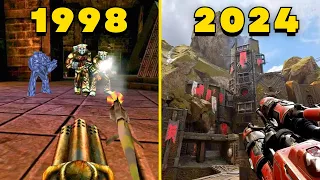 Evolution of UNREAL Games 1998-2024