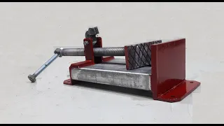 Quick action vise | Make A Metal Mini Drill Vise