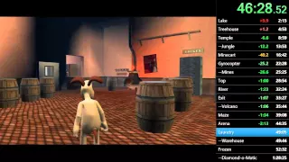 Wallace & Gromit in Project Zoo Speed Run in 1:24:48