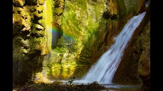 Гебиусские водопады в феврале - самый легкий маршрут до водопадов
