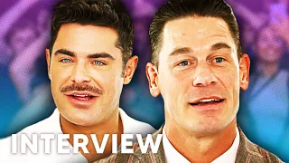 Ricky Stanicky Interviews: John Cena, Zac Efron, William H. Macy  & more