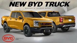 ALL NEW BYD TRUCK 2024-2025? REDESIGN | Digimods DESIGN |