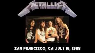 Metallica - For Whom The Bell Tolls (Live San Francisco, CA 7/16/88)