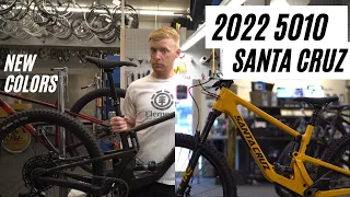 FIRST LOOK AT THE 2022 SANTA CRUZ 5010 | BOTH COLOURS |