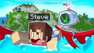 Steve and G.U.I.D.O Have a WATERSLIDE ACCIDENT In Minecraft!